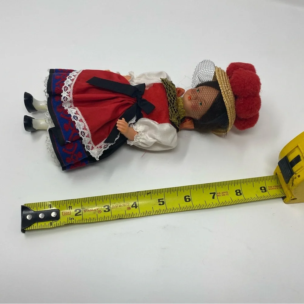 Vintage West Germany Moll's Trachten-Puppen Celluloid Doll 1950's Gutachtal‎